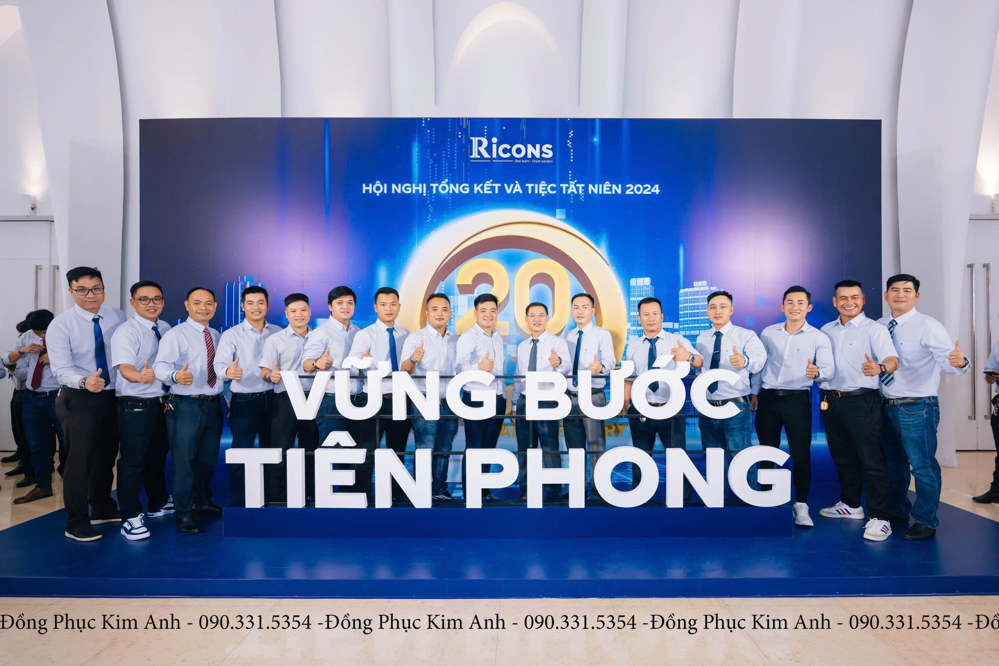 May đo đồng phục công sở sơ mi tân bình