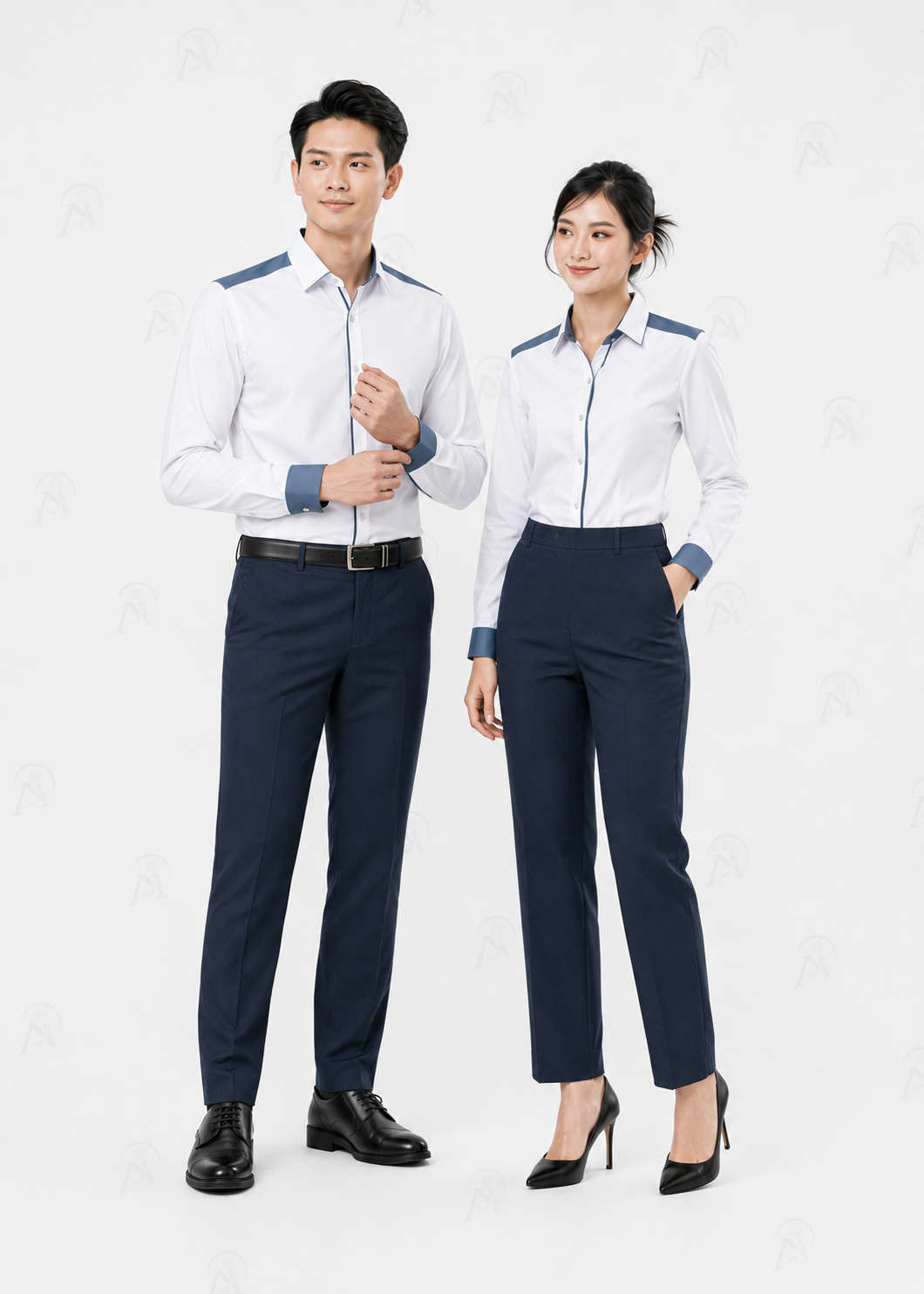 Đồng phục sơ mi công sở giá rẻ hcm (27)