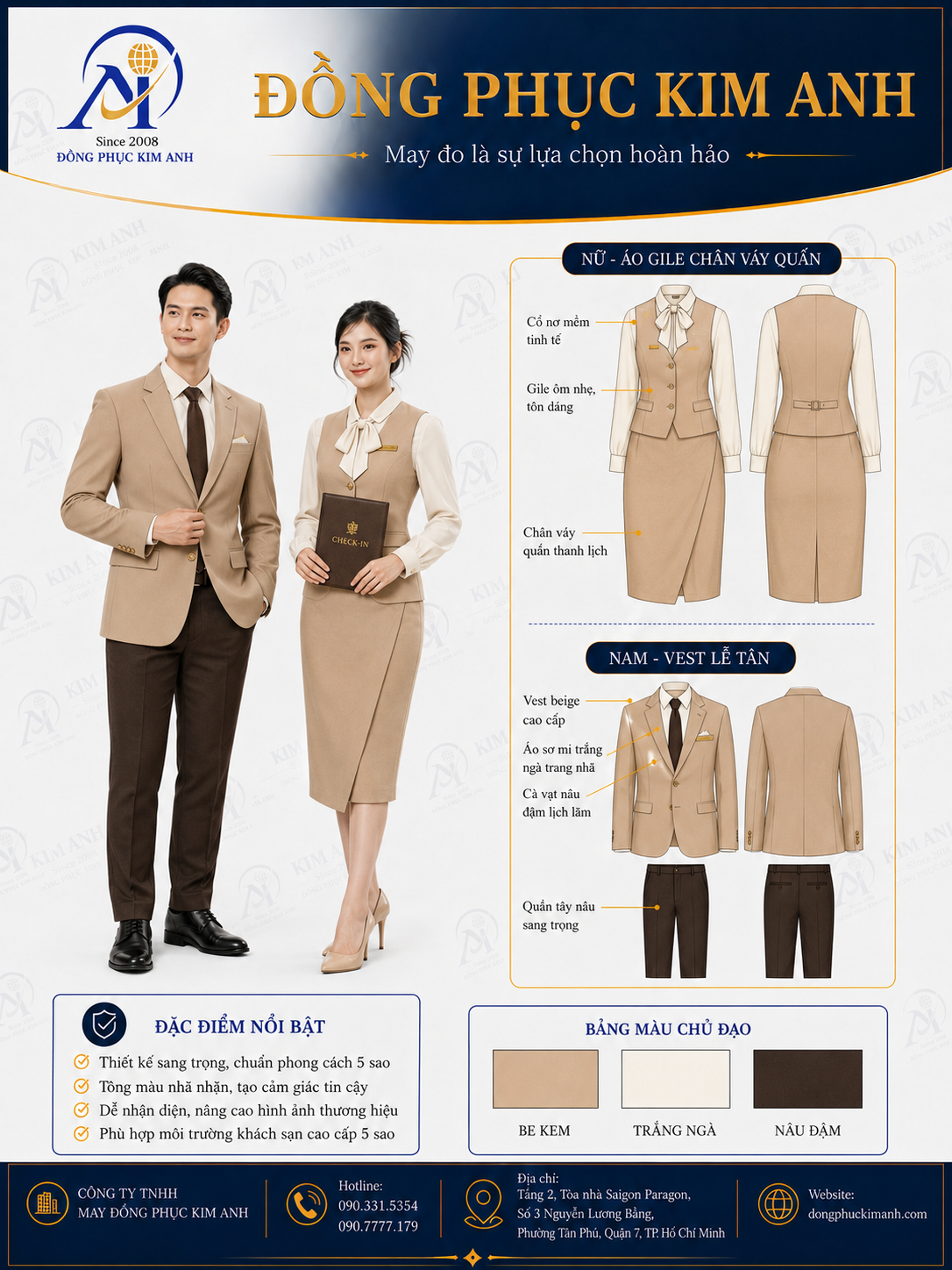 May đồng phục vest giá rẻ HCM (1)