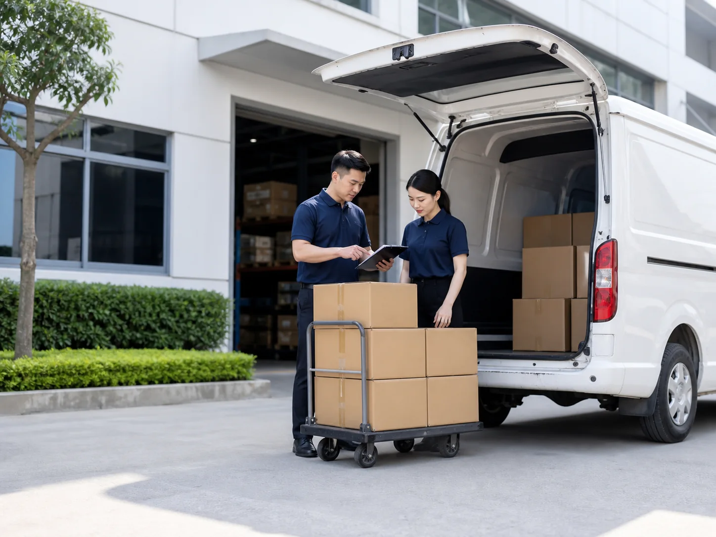 Giao đồng phục cho doanh nghiệp